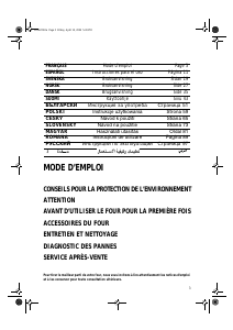 Mode d’emploi Whirlpool AKP 135 WH Four