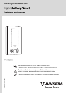 Manuale Junkers W 11 KB 23/31 Caldaia a gas