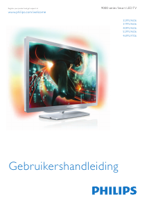 Handleiding Philips 9000 Series 32PFL9606H LED televisie