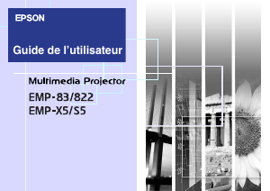 Mode d’emploi Epson EMP-822 Projecteur
