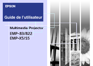 Mode d’emploi Epson EMP-X5 Projecteur