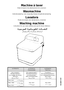 Manual Calor 5027 Washing Machine