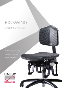 Handleiding Bioswing 230 iQ V works Bureaustoel