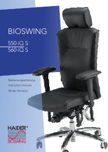 Bedienungsanleitung Bioswing 550 iQ S Bürostuhl