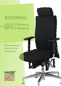 Bedienungsanleitung Bioswing 650 iQ S Meeting Bürostuhl