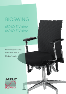 Bedienungsanleitung Bioswing 660 iQ E Visitor Bürostuhl