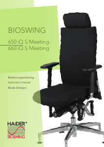 Bedienungsanleitung Bioswing 660 iQ S Meeting Bürostuhl