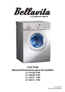 Mode d’emploi Bellavita LF 1005 B ITWI Lave-linge