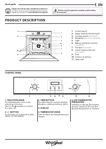 Manual Whirlpool AKP 452/IX Oven