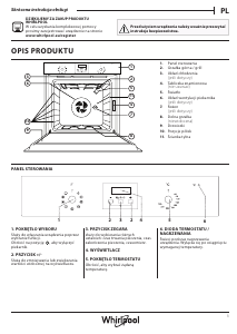 Instrukcja Whirlpool AKP 458/IX Piekarnik