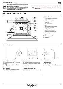 Bruksanvisning Whirlpool AKP 458/IX Ovn