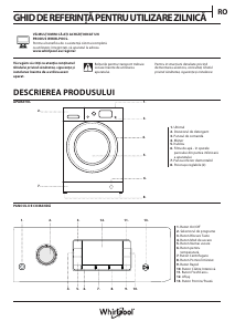 Manual Whirlpool FWDD 1071682 WBV EU N Mașină de spalat cu uscator