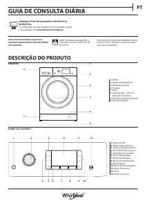Manual Whirlpool FWDD 1071682 WBV EU N Máquina de lavar e secar roupa