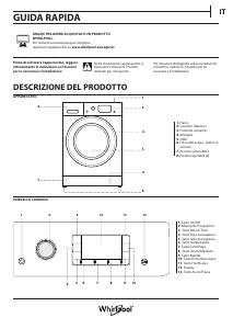 Manuale Whirlpool FWDD 1071682 WBV EU N Lavasciuga