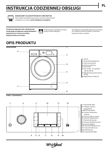 Instrukcja Whirlpool FWDD 1171582 SBV EU N Pralko-suszarka