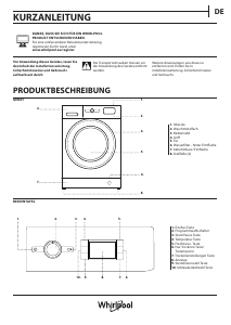 Bedienungsanleitung Whirlpool FWDG 861483E WV EU N Waschtrockner