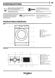 Bedienungsanleitung Whirlpool FWDG86148W EU Waschtrockner