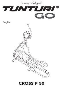 Manual Tunturi Go F 50 Cross Trainer