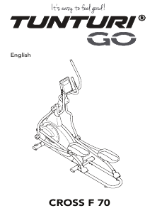 Manual Tunturi Go F 70 Cross Trainer