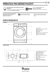 Manuál Whirlpool WWDC 9614 S Pračka se sušičkou