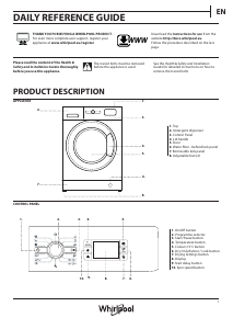 Manual Whirlpool WWDC 9614 Washer-Dryer