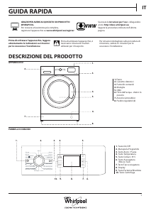 Handleiding Whirlpool WWDC 9716 Was-droog combinatie