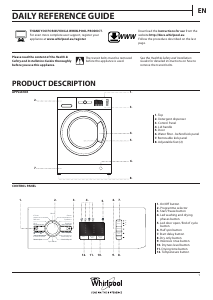 Manual Whirlpool WWDE 7512 Washer-Dryer