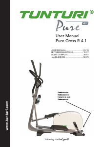 Mode d’emploi Tunturi Pure R 4.1 Vélo elliptique