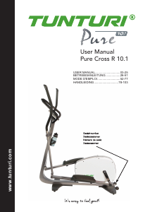 Bedienungsanleitung Tunturi Pure R 10.1 Crosstrainer