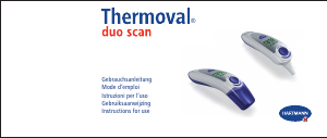 Mode d’emploi Thermoval Duo Scan Thermomètre