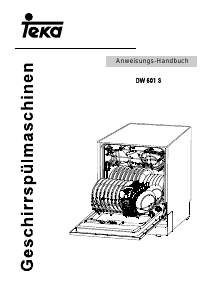 Bedienungsanleitung Teka DW 601 S Geschirrspüler