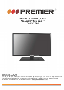 Manual de uso Premier TV-5297LEDC Televisor de LED