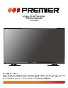 Manual Premier TV-5407LED Televisor LED