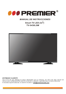 Handleiding Premier TV-5438LSM LED televisie