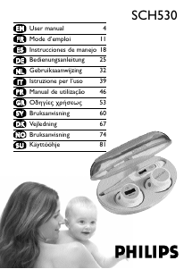 Bedienungsanleitung Philips SCH530 Avent Thermometer