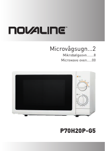 Manual Novaline P70H20P-G5 Microwave