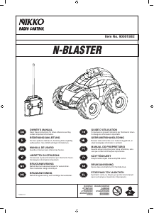 Manuale Nikko N-Blaster Auto radiocomandate