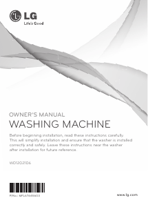 Handleiding LG WD12021D6 Wasmachine