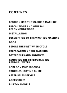Manual Whirlpool AWZ 512 Washing Machine