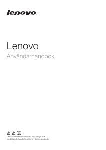 Bruksanvisning Lenovo Z50-70 Bärbar dator