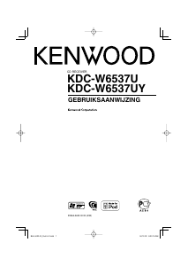 Handleiding Kenwood KDC-W6537U Autoradio