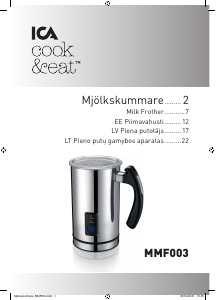 Manual ICA MMF003 Milk Frother