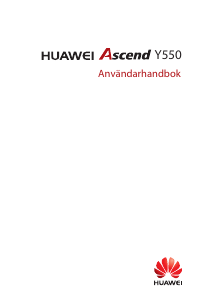 Bruksanvisning Huawei Ascend Y550 Mobiltelefon