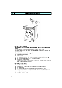 Handleiding Whirlpool Expert 1000 Wasmachine