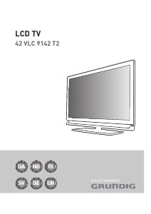 Brugsanvisning Grundig 42 VLC 9142 T2 LCD TV