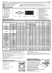 Manual Whirlpool FFB 7238 BV PT Máquina de lavar roupa