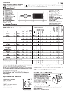 Manual de uso Whirlpool FFB 7238 BV PT Lavadora