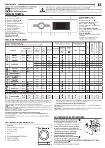 Manual de uso Whirlpool FFB 8448 WV EU Lavadora