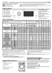 Manual de uso Whirlpool FFD 9448 BSEV NL Lavadora