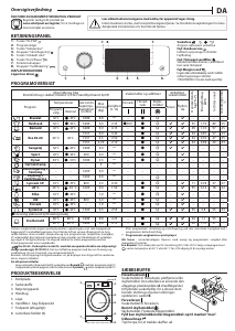 Brugsanvisning Whirlpool FFD 9638 SV EU Vaskemaskine